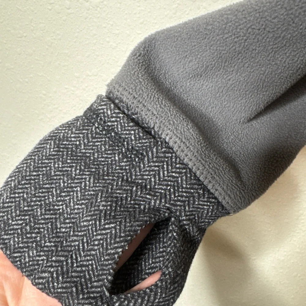 Women's Gray‎ Hooded Top